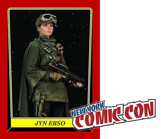 Star Wars Rogue One Mission Briefing NYCC Expansion Cards