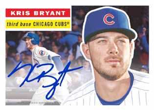 2016 Topps Transcendent Baseball Kris Bryant Autograph 1956