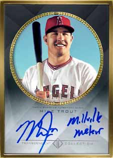 2016 Topps Transcendent Baseball Transcendent Collection Autograph Black