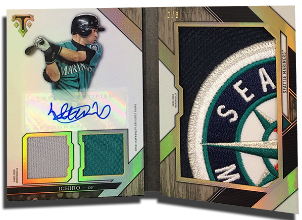 2016 Topps Triple Threads Offers an Ichiro Triple Take