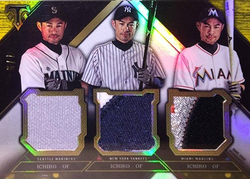 2016 Topps Triple Threads Offers an Ichiro Triple Take