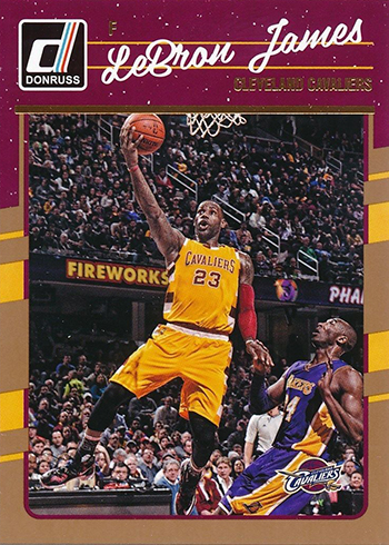 2016-17 Donruss Basketball Card Checklist, Release Date
