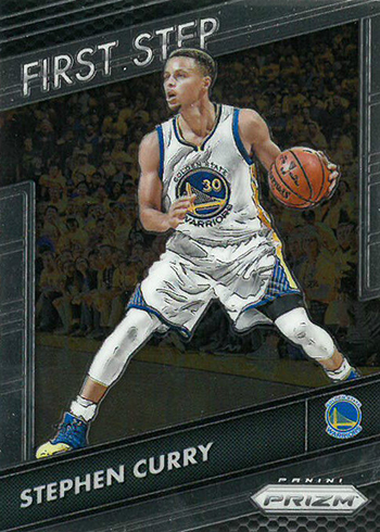 2016-17 Panini Prizm Basketball First Step Stephen Curry