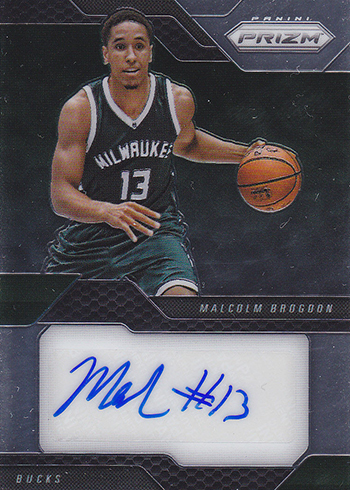 2016-17 Panini Prizm Basketball Rookie Signatures Malcolm Brogdon
