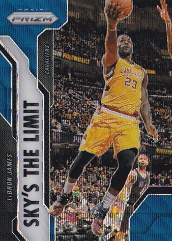 2016-17 Panini Prizm Basketball Skys the Limit LeBron James 99
