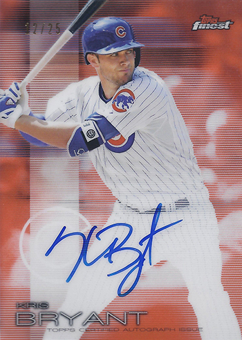 Kris Bryant Signs Exclusive Autograph Deal with Topps