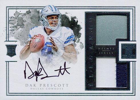 2016 Panini Impeccable Dak Prescott RC