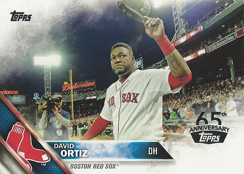 2016 Topps 65th Anniversary David Ortiz
