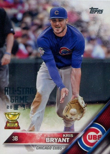2016 Topps All-Star Bonus Card Kris Bryant