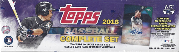 2016 Topps Baseball Factory Set Retail Ichiro Purple