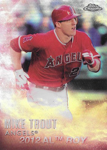 2016 Topps Baseball Mike Trout Factory Set Chrome MT-1