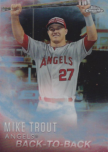 2016 Topps Baseball Mike Trout Factory Set Chrome MT-4