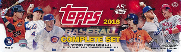 2016 Topps Factory Set Hobby
