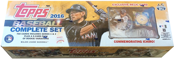2016 Topps Factory Set Ichiro Orange