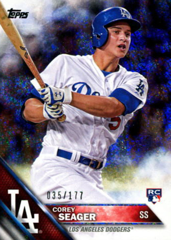 2016 Topps Sparkle Foil Corey Seager