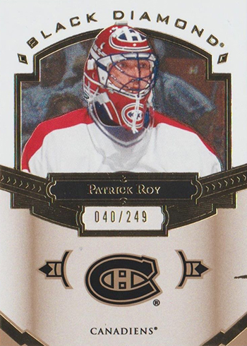 2016-17 Upper Deck Black Diamond Hockey Base Patrick Roy