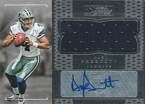 2016 Donruss Signature Series Dak Prescott RC