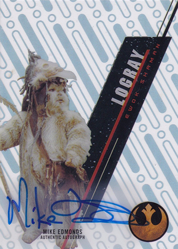 2016 Topps Star Wars High Tek Autographs Mike Edmonds