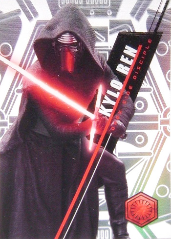 2016 Topps Star Wars High Tek Variation Short Prints SW-60A Kylo Ren