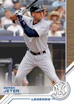 2017 Topps Series 2 Baseball Legends Derek Jeter