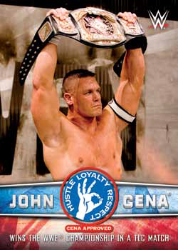 2017 Topps WWE John Cena Tribute