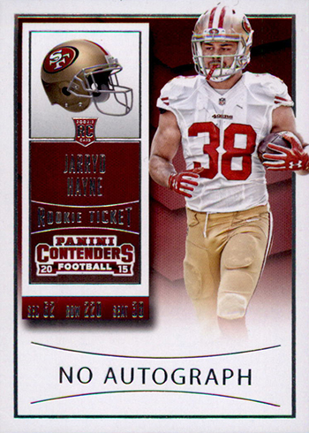 2015 Panini Contenders Jarryd Hayne