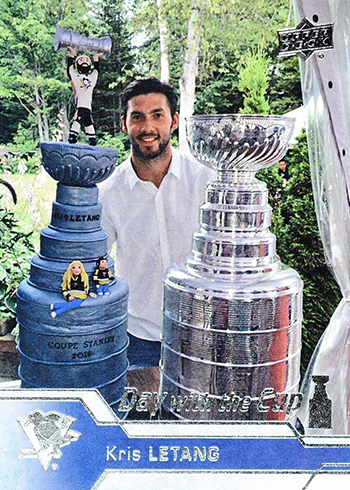 2016-17 Upper Deck Series 1 Hockey Day with the Cup Kris Letang