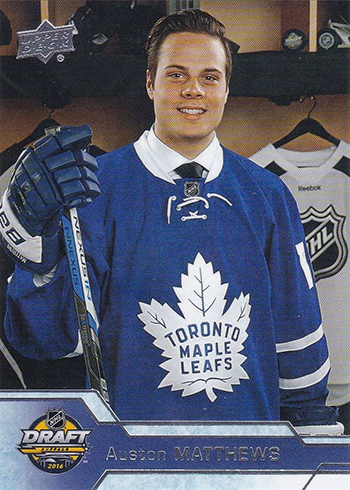 2016-17 Upper Deck Series 1 Hockey Draft SP-1 Auston Matthews