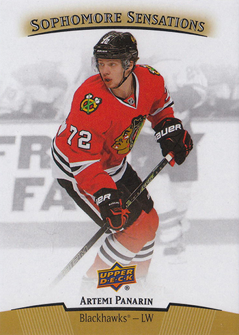 2016-17 Upper Deck Series 1 Hockey Sophomore Sensations Artemi Panarin