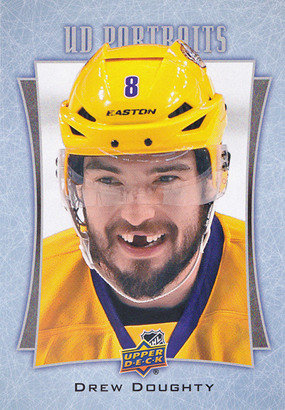 2016-17 Upper Deck Series 1 Hockey UD Potraits Jumbo Drew Doughty