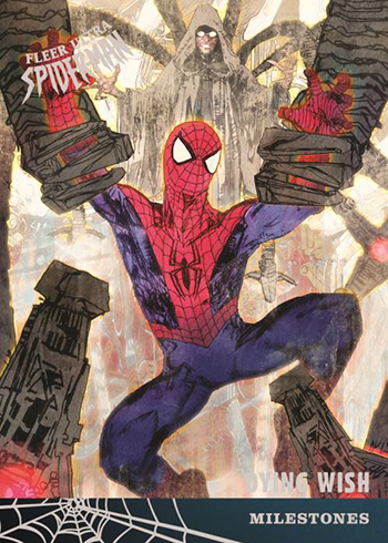 2017 Fleer Ultra Spider-Man Base Milestones