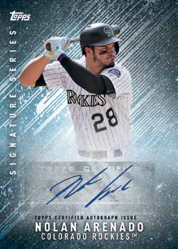 2017 Topps Bunt Baseball Signature Series