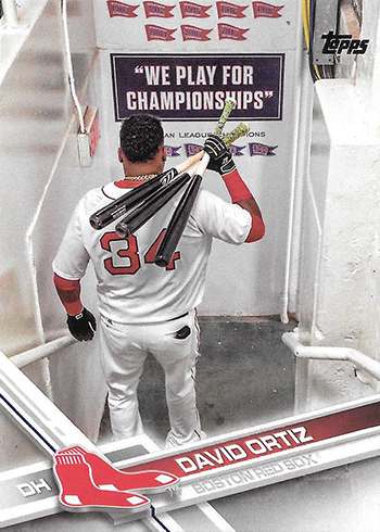 2017 Topps Series 1 Variations 350 David Ortiz