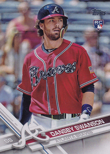 2017 Topps Series 1 Variations 87 Dansby Swanson