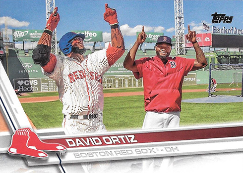 2017 Topps Variations 350 David Ortiz LEGO