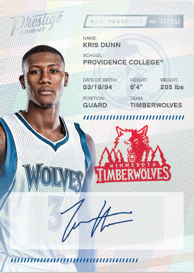 2016-17 Panini Prestige Basketball Checklist