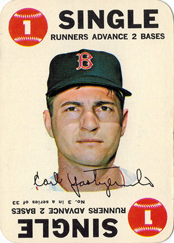 1968 Topps Game 3 Carl Yastrzemski