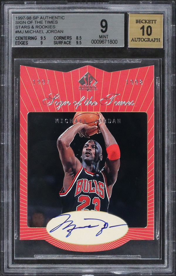 real michael jordan autograph