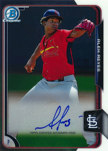 Bowman Autographs of Baseball America's 2017 Top Prospects