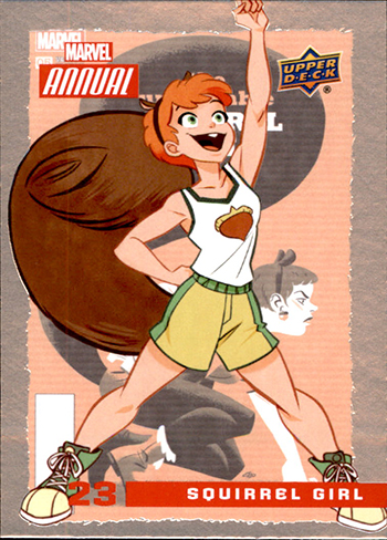 2016 Upper Deck Marvel Annual Base Squirrel Girl