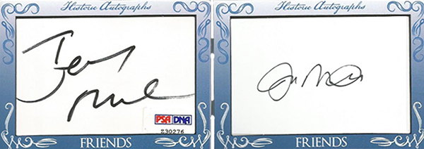 2017 Historic Autographs Friends-n-Foes Joe Montana Jerry Rice