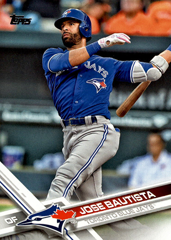 2017 T 60 Jose Bautista