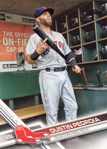 2017 T Var 130 Dustin Pedroia