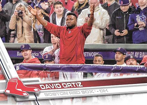 2017 T Var 350 David Ortiz Red Shirt