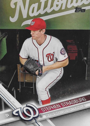 2017 T Var 38 Stephen Strasburg