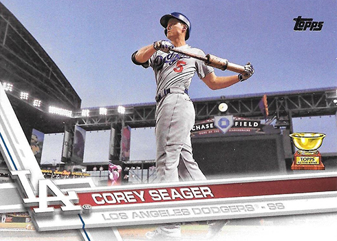 2017 T Var 5 Corey Seager