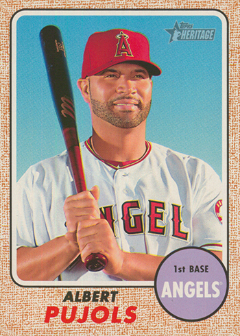 2017 TH 413 Albert Pujols