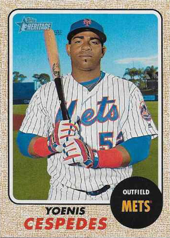 2017 TH CS 406 Yoenis Cespedes