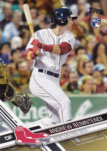 2017 Topps Baseball Gold