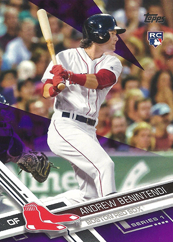 2017 Topps Baseball Purple